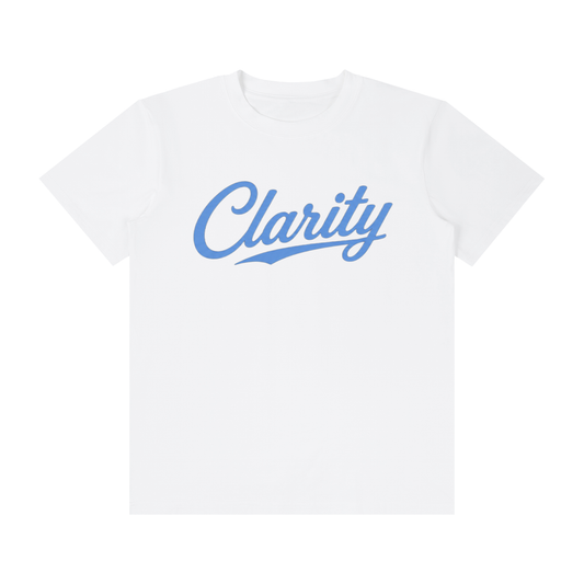 Clarity T-shirt Unisex Cotton Crew Neck